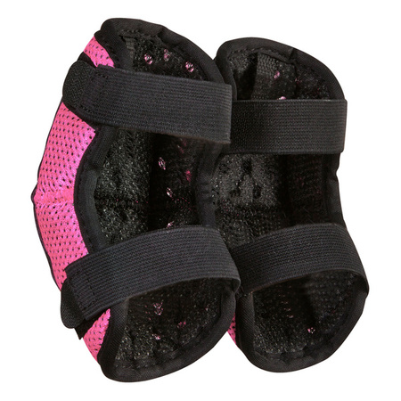 Ochraniacze łokci dziecięce Fox Kids Peewee Titan Elbow  Black/Pink Os