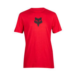 T-Shirt Fox Fox Head Flame Red