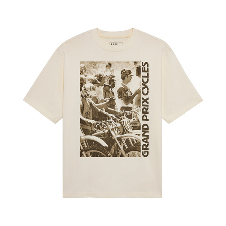 T-Shirt Fox Circa 74 Oversized Off White