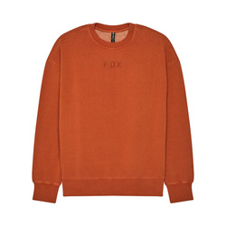 Bluza Fox Wordmark Oversized Fleece Crew Cognac