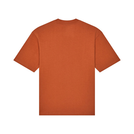 T-Shirt Fox Wordmark Oversized Chocolate