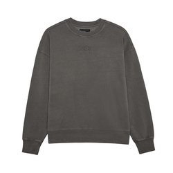 Bluza Fox Wordmark Oversized Fleece Crew Pewter
