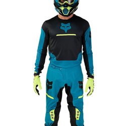 Spodnie enudro Fox Flexair Optical Maui Blue motocross na quada