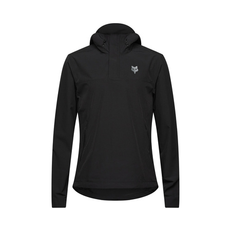 Bluza Rowerowa Z Kapturem Fox Ranger Wind Pullover Black