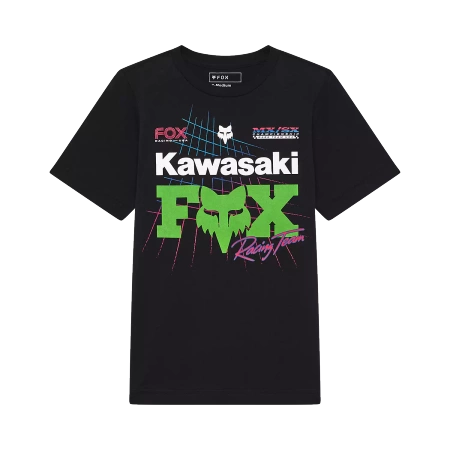 T-Shirt Fox Junior x Kawasaki Black 