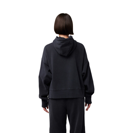 Bluza Z Kapturem Fox Lady Wordmark Oversized Fleece Po Black