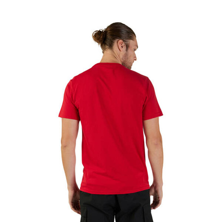 T-Shirt Fox Fox Head Flame Red