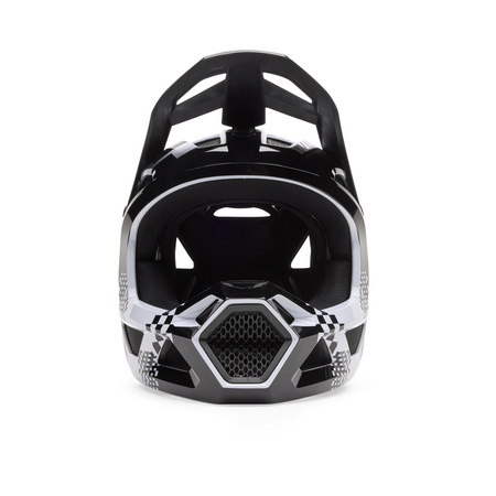 Kask Rowerowy Fox Rampage Digi Image Black/White full face do zjazdów