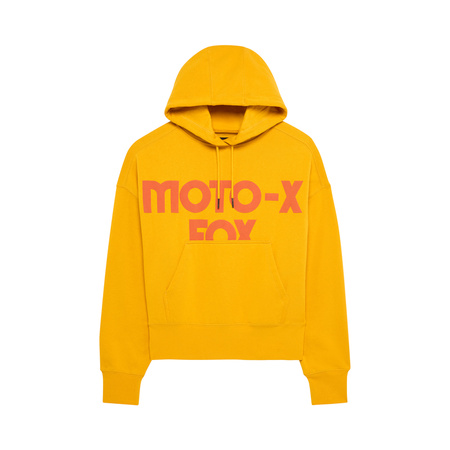 Bluza Z Kapturem Fox Lady Moto-X Oversized Mustard