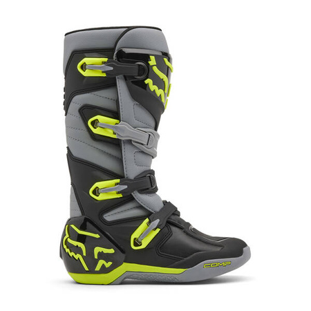 Buty motocrossowe FOX Comp Grey/Yellow 