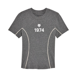 T-Shirt Fox Lady Moto-X Fitted Heather Graphite