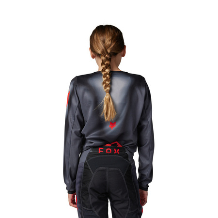Bluza FOX Junior 180 Interfere Jersey Grey/Red