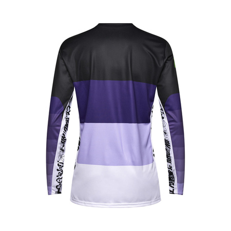 Koszulka Rowerowa Z Długim Rękawem Fox Ranger Grid Black