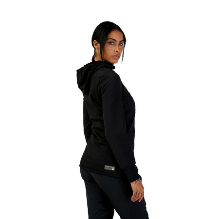 Bluza Rowerowa Z Kapturem Fox Lady Defend Thermal Black