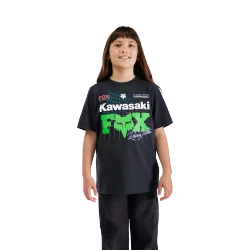 T-Shirt Fox Junior x Kawasaki Black