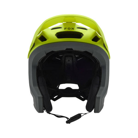 Kask Rowerowy FOX Dropframe Pro Runn Ce Fluorescent Yellow 