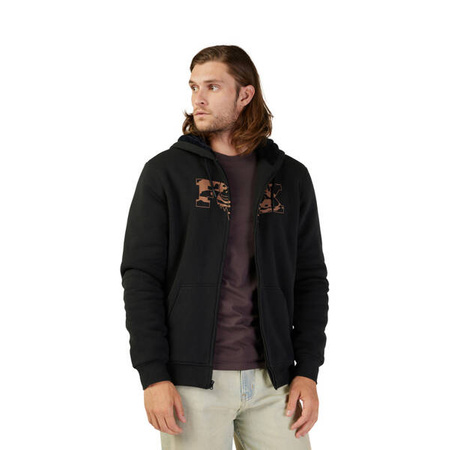 Bluza z kapturem na zamek FOX cienega sasquatch black