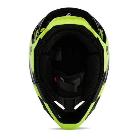 Kask Fox V1 Streak Black/Yellow