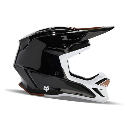 Kask Fox V3 Rs z włókna węglowego Optical Black