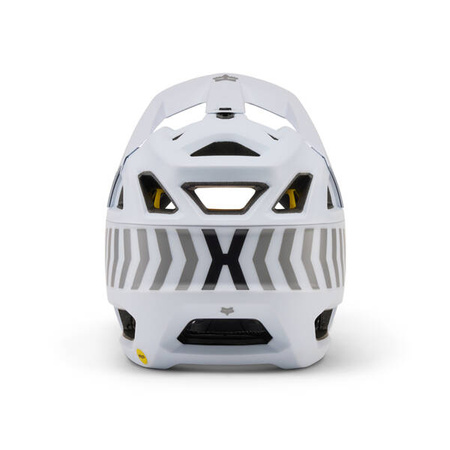Kask Rowerowy Fox Proframe Nace White full face