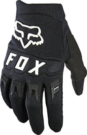 Rękawice FOX Junior Dirtpaw Black/White
