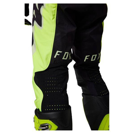 Spodnie FOX Flexair Efekt Fluo Yellow