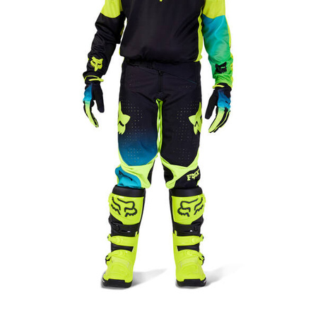 Spodnie FOX Junior 360 Streak Black/Yellow